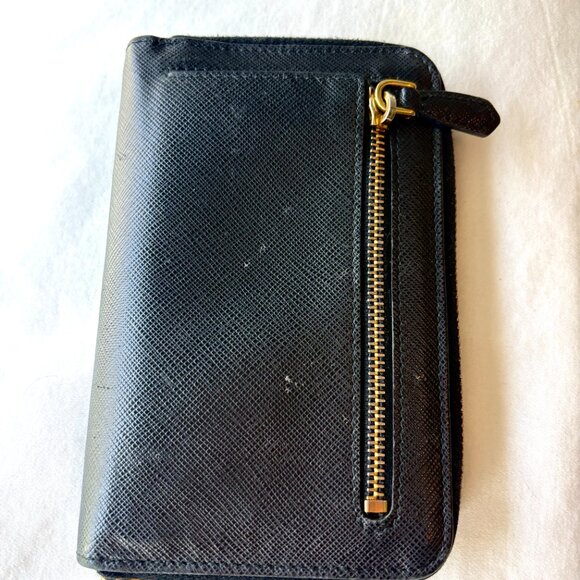 Prada Saffiano Metal Leather Wallet - Picture 2 of 7
